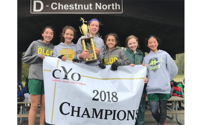 OLGC Varsity Girls Wins CYO Championship